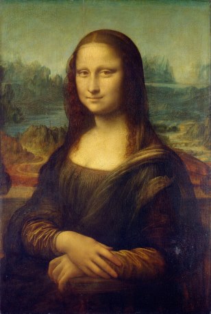 Presentation of Mona Lisa.